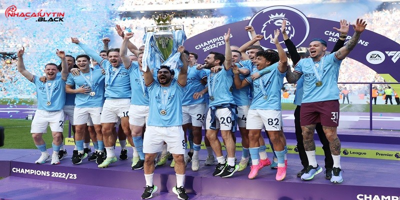Manchester City đăng quang ngôi vô địch Ngoại hạng Anh 2022/23